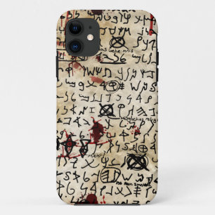 行方不明のページ- Necronomicon iPhone 11 ケース