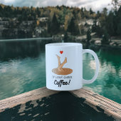 行方不明の時はコーヒーを探せ 面白い コーヒー好き アート コーヒーマグカップ
