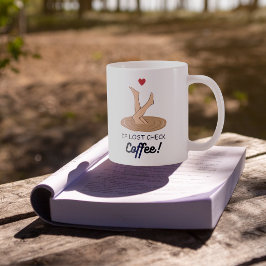 行方不明の時はコーヒーを探せ 面白い コーヒー好き アート コーヒーマグカップ
