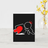 行方不明のECEハートパズル カップルマッチングバレンタイン カード (黄色い花)