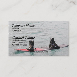 行方不明のWakeboarderの名刺 名刺