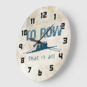 行方向 ラージ壁時計 (傾斜)