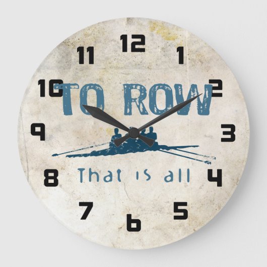 行方向 ラージ壁時計 (正面)