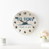 行方向 ラージ壁時計 (ホーム)