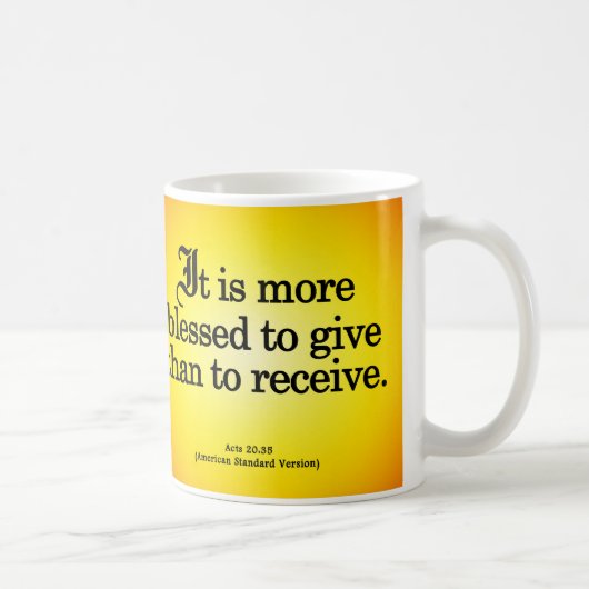 行為に20-35を与える天恵 コーヒーマグカップ (右)