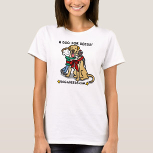 行為のための犬 Tシャツ