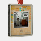 行為のカッコいい メタルオーナメント (右)