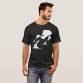 行為のミサイル発射機 Tシャツ (正面フル)