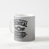 行為の世界ですばらしい化学エンジニア コーヒーマグカップ (正面左)