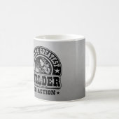 行為の世界で最も素晴らしい溶接工 コーヒーマグカップ (正面右)