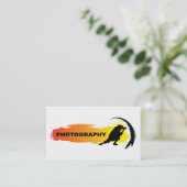 行為の写真撮影 名刺 (スタンド正面)