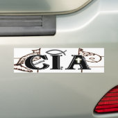 行為の略称のCIAのクリスチャン バンパーステッカー (車上)