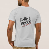 行為の麻薬常習者のPoketrのTシャツ Tシャツ (裏面)