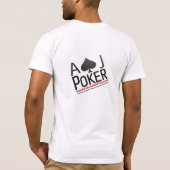 行為の麻薬常習者のPoketrのTシャツ Tシャツ (裏面)