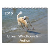 行為の2015絹のWindhounds カレンダー (カバー)