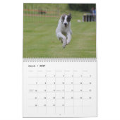行為の2015絹のWindhounds カレンダー (3月 2027)