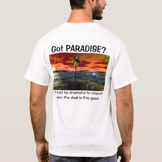 行為の2:38の再起動の質問 Tシャツ (裏面)