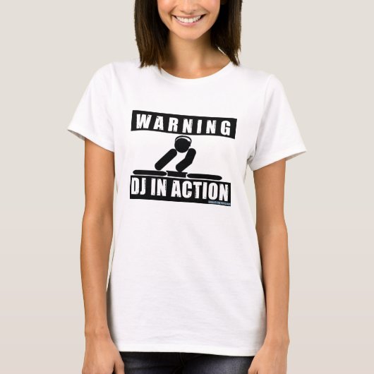 行為のDj Tシャツ (正面)