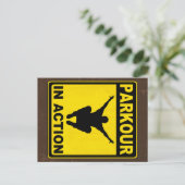 行為のSignboardのParkour ポストカード (スタンド正面)