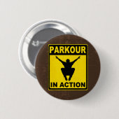 行為のSignboardのParkour 缶バッジ (正面&裏面)
