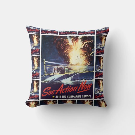 行為を今見て下さい クッション (正面)