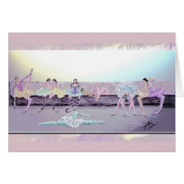 行為間のベンチの着席 (正面横)