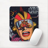 行為#2のヴィンテージのサイファイの漫画本カバーの間隔をあけて下さい マウスパッド (マウス)