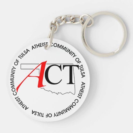 行為Keychain キーホルダー (裏面)