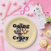 行熱狂する紙プレート ペーパープレート (パーティー)