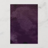 行素晴らし金ゴールド抽象芸術詳細梅ID867 エンクロージャーカード (裏面)