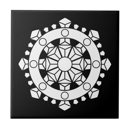 行者輪宝 タイル (正面)