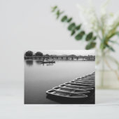 行船：嵐山、京都はがき ポストカード (スタンド正面)