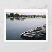 行船:嵐山、京都はがき