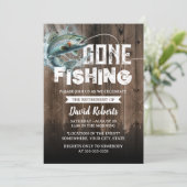 行退職した魚釣りアウトドアマン退職 招待状 (スタンド正面)