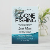 行退職した魚釣りアウトドアマン退職 招待状 (スタンド正面)