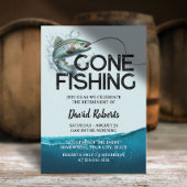 行退職した魚釣りアウトドアマン退職 招待状