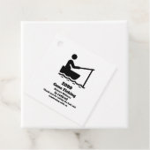 行退職した魚釣りミニマモダンリスト退職 フェイバータグ (インサイチュ)