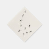 行進するアリ スタンダードカクテルナプキン (角)