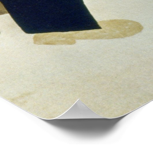 行進する抗議者 ポスター (角)