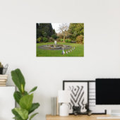 行進する鵞鳥と絞首刑 ポスター (ホームオフィス)