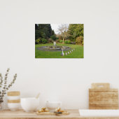 行進する鵞鳥と絞首刑 ポスター (キッチン)