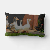 行進に来る ランバークッション (裏面)