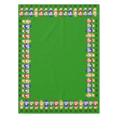 行進のくるみ割り テーブルクロス (正面)