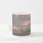 行進吹時に フロストグラスマグカップ (正面左)