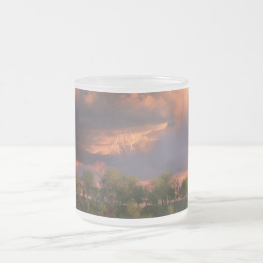 行進吹時に フロストグラスマグカップ (中央)