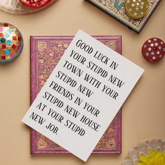 行遠くにくカード – 愚かな新しいトウで幸運を シーズンカード