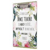 行遠くにくギフトダンス先生ありがとう引用文 クリップボード (左)