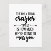 行遠くにくギフト,ボス離れ,友よ最高のりギフト, F ポストカード (正面)