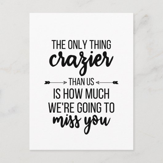 行遠くにくギフト,ボス離れ,友よ最高のりギフト, F ポストカード (正面)