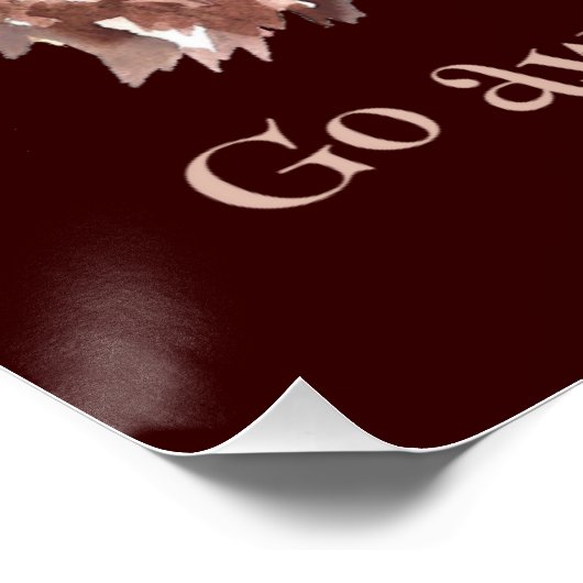 行遠くにけ読よ！不機嫌なフクロウのユーモア引用文 ポスター (コーナー)